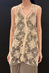 SWAYING/KNIT handmade crochet cardigan SW24SS1T33 apricot